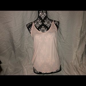 Sheer Baby Pink Tank Top